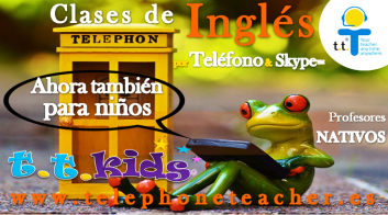 Yes! Telephoneteacher has classes for children call for a free trial: (34) 911 014 146